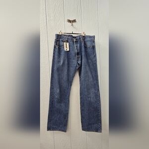 Like New Levi's Men's Blue Jeans 501 38x34